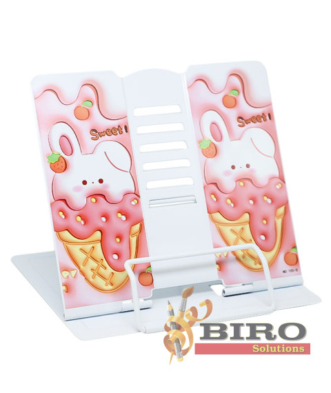 Suport pentru cărți Ice Cream, roz